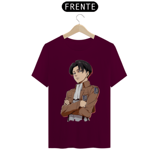 Nome do produto Camiseta T-Shirt Classic Unissex / Attack On Titan Levi