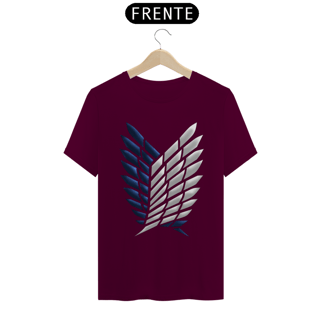 Nome do produto Camiseta T-Shirt Classic Unissex / Attack On Titan Simbolo