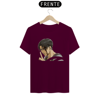 Nome do produto Camiseta T-Shirt Classic Unissex / Attack On Titan Levi