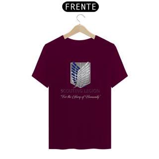 Nome do produto Camiseta T-Shirt Classic Unissex / Attack On Titan Legion Logo