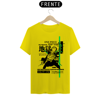 Nome do produto Camiseta One Piece - Roronoa Zoro 