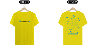 Nome do produto Camiseta frente e verso Princess Moon - Blue Vers.