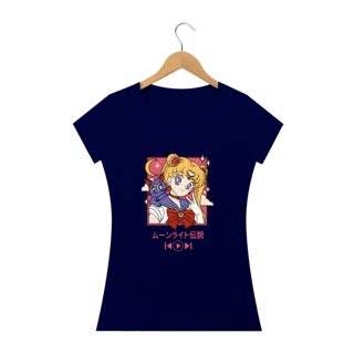 Nome do produto  Camiseta Sailor Moon Aesthetic 1
