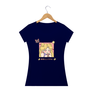 Nome do produto  Camiseta Sailor Moon Aesthetic 2