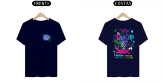 Nome do produto Camiseta LOL estampa dupla - Jinx dark colors