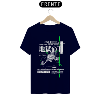 Nome do produto Camiseta One Piece - Roronoa Zoro dark colors
