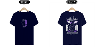 Nome do produto Camiseta Solo Leveling frente e verso - Beru dark colors