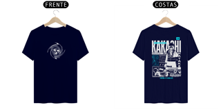 Nome do produto Camiseta Naruto frente e verso - Kakashi Hatake dark colors