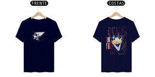 Nome do produto Camiseta frente e verso Turbo Yokai - dark colors