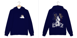 Nome do produto Moletom Caminho do Samurai dark colors