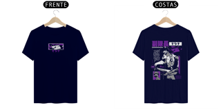 Nome do produto Camiseta frente e verso Capitan Soshiro - dark colors