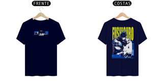 Nome do produto Camiseta frente e verso Megumi Shadows - dark colors