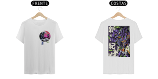 Nome do produto Camiseta Brasão + Estampa Evangelion Aesthetic