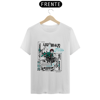 Nome do produto  Camiseta Kimetsu no Yaiba - Tanjiro 2º Versão