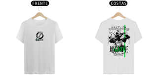 Nome do produto Camiseta One Piece frente e verso - Zoro
