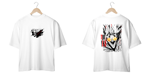 Oversize frente e verso Turbo Yokai