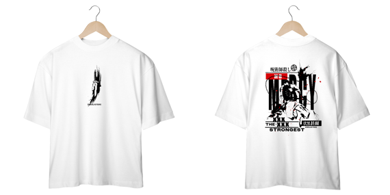 Oversize frente e verso Toji No Mercy