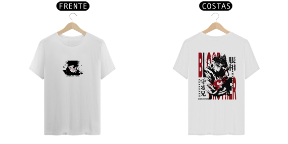 Camiseta frente e verso Blood Brother Choso