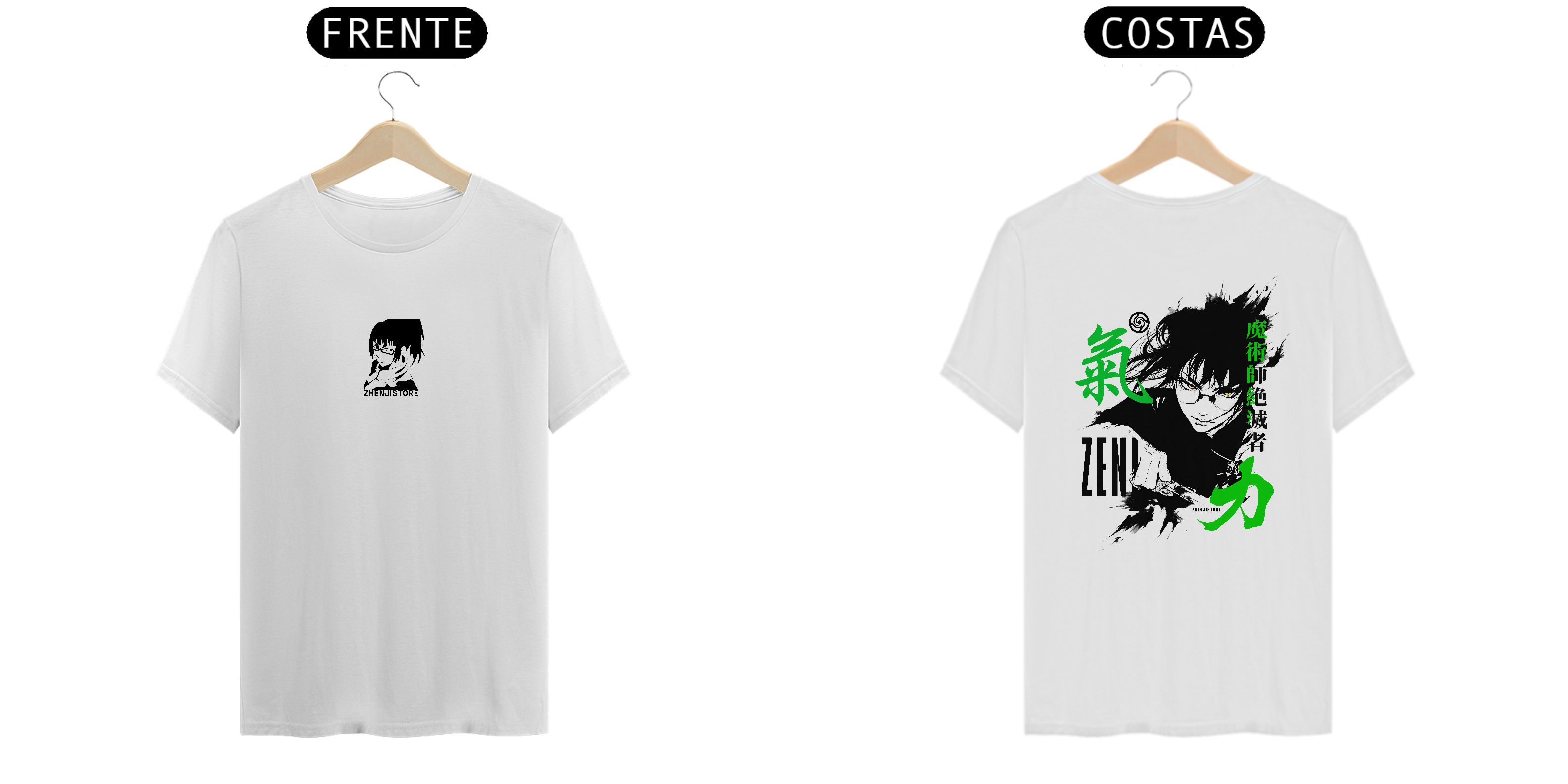 Camiseta frente e verso Stronger Maki
