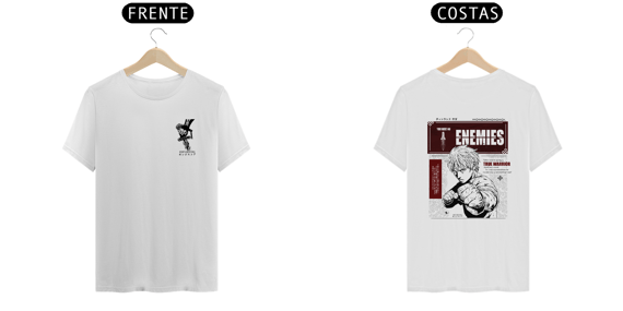 Camiseta frente e verso True Warrior Viking