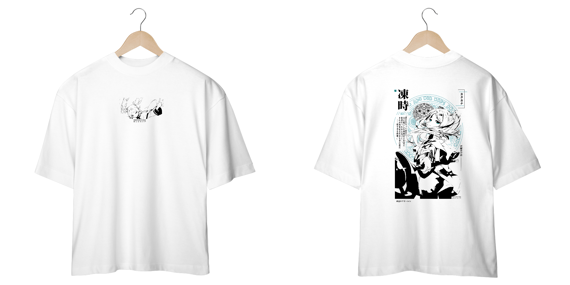 Oversize frente e verso Grande Maga Frieren