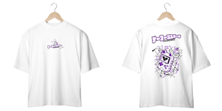 Nome do produto Oversize frente e verso Gamer Goth Girl