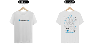 Nome do produto Camiseta frente e verso Princess Moon