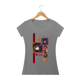 Nome do produto  Camiseta Genshin Impact - Hu Tao