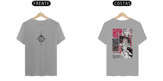 Nome do produto Camiseta Jujutsu Kaisen frente e verso - Sukuna