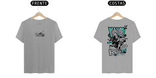 Nome do produto Camiseta frente e verso Miku Rock On