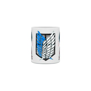 Nome do produto  Caneca Shingeki no Kyojin - Eren