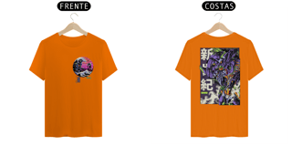 Nome do produto Camiseta Brasão + Estampa Evangelion Aesthetic