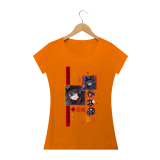 Nome do produto  Camiseta Genshin Impact - Hu Tao