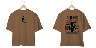 Nome do produto Oversize Solo Leveling frente e verso - Igris