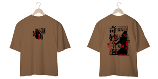 Nome do produto Oversize Dandadan frente e verso - Okarun