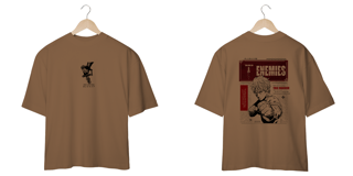 Nome do produto Oversize frente e verso True Warrior Viking