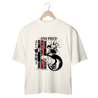 Nome do produto Oversize One Piece - Monkey D Luffy 