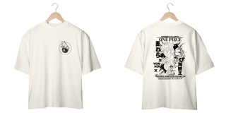 Nome do produto Oversize estampa dupla One Piece - Luffy