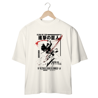 Nome do produto Oversize Shingeki no Kyojin - Levi