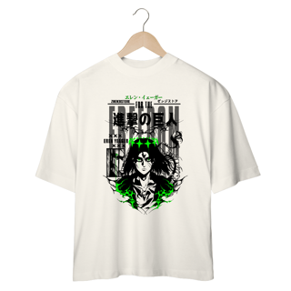 Nome do produto Oversize Shingeki no Kyojin - Eren Yeager