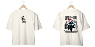 Nome do produto Oversize Solo Leveling frente e verso - Igris