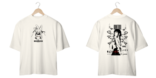 Nome do produto Oversize Chainsawman frente e verso - Makima