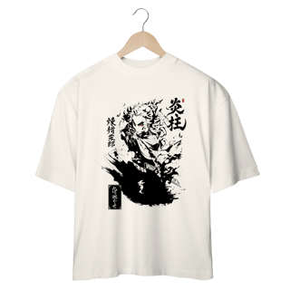 Nome do produto Oversize Rengoku pilar de fogo