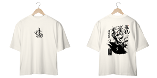 Nome do produto Oversize frente e verso Rengoku pilar de fogo