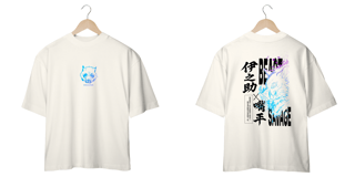 Nome do produto Oversize frente e verso Inosuke Savage