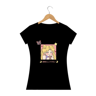 Nome do produto  Camiseta Sailor Moon Aesthetic 2