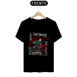Nome do produto Camiseta  Kimetsu no Yaiba - Tanjiro dark colors