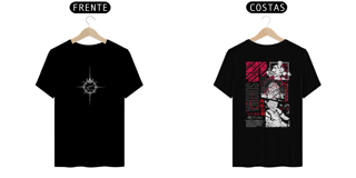 Nome do produto Camiseta Jujutsu Kaisen frente e verso - Sukuna dark colors