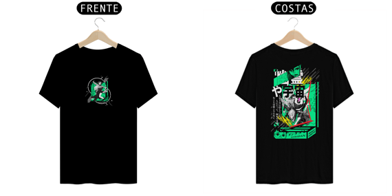 Camiseta Dandadan frente e verso dark colors