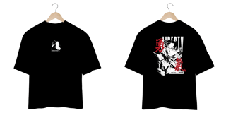 Nome do produto Oversize frente e verso Ackerman Soldier - dark color